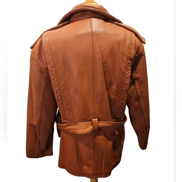 Avanti Congac Heavy Leather Utility Jacket